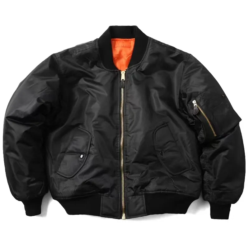 Men MA1 Jacket Winter Outdoor Thicken Tactics Military Unisex Coat Male Bomber Flight Motorcycle Jackets Size 6XL Chaquetas - Image 4