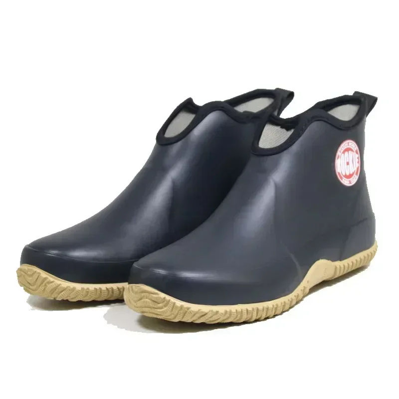 Men Rain Boots Fashion Rubber Shoes for Man Platform Rain Boots 2025 Autumn Slip on Waterproof Work Mens Booties Bota Masculina - Image 5