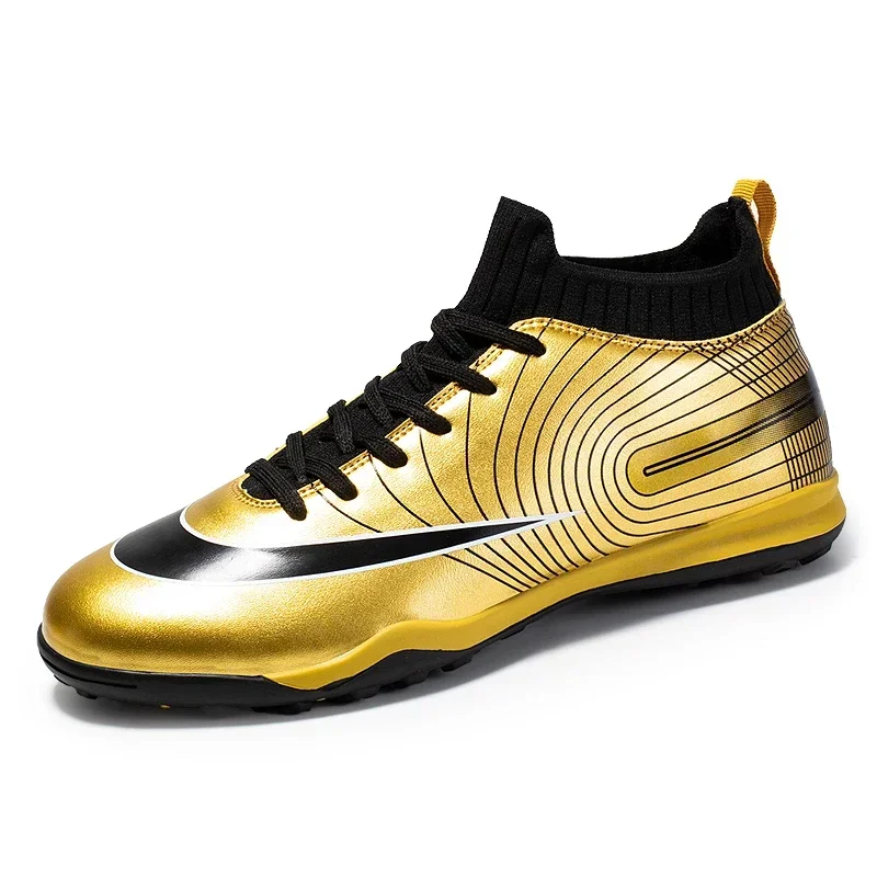 Men Soccer Shoes Professional Unisex Ankle Football Boots Cleats Grass Training Match Sneakers Futsal Professional Non Slip Soft - Image 11