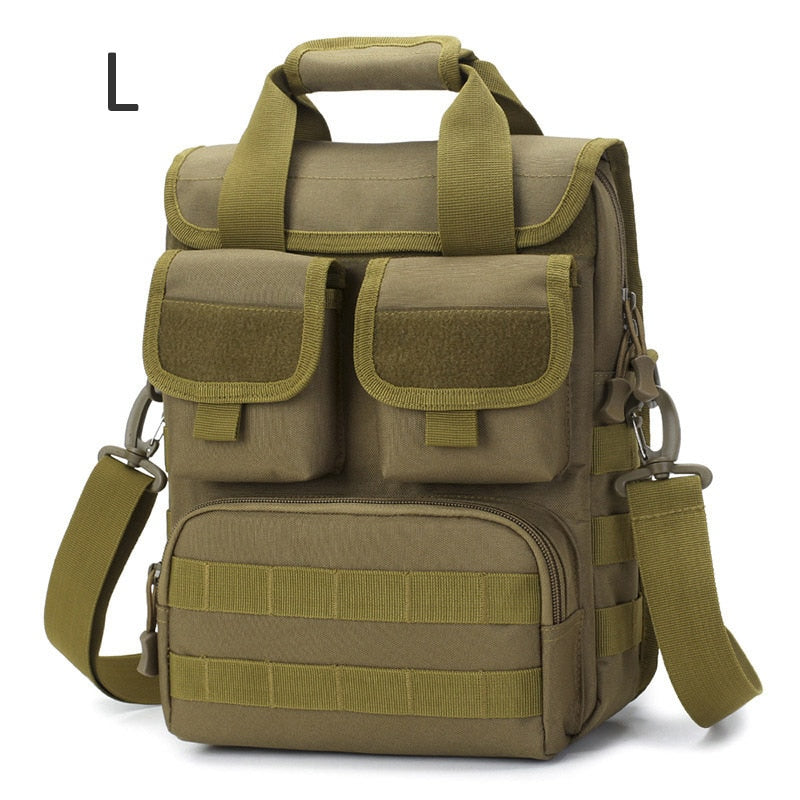 Men Tactical Handbag Laptop Military Bag Shoulder Crossbody Bags Camouflage Molle Hunting Camping Hiking Sports Outdoor XA318D - Image 3