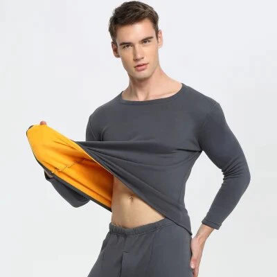 Men Thermal Underwear 2018 New Winter Women Long Johns thick fleece underwear sets keep warm in cold weather size L to 6XL - Image 7