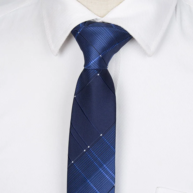 Men ties necktie Men's vestidos business wedding tie Male Dress legame gift gravata England Stripes JACQUARD WOVEN 6cm - Image 20