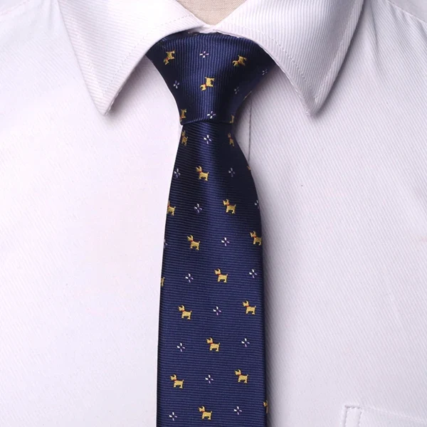 Men ties necktie Men's vestidos business wedding tie Male Dress legame gift gravata England Stripes JACQUARD WOVEN 6cm - Image 22