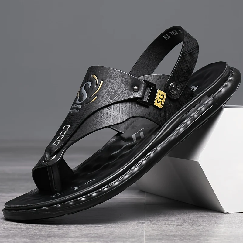 Men's Bunion Corrector Flip Flops, Quick-Drying Comfy Thong Sandals For Indoor Outdoor, Summer - Image 5