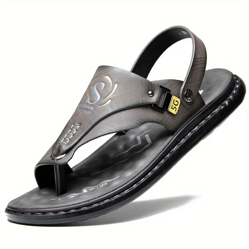 Men's Bunion Corrector Flip Flops, Quick-Drying Comfy Thong Sandals For Indoor Outdoor, Summer - Image 7