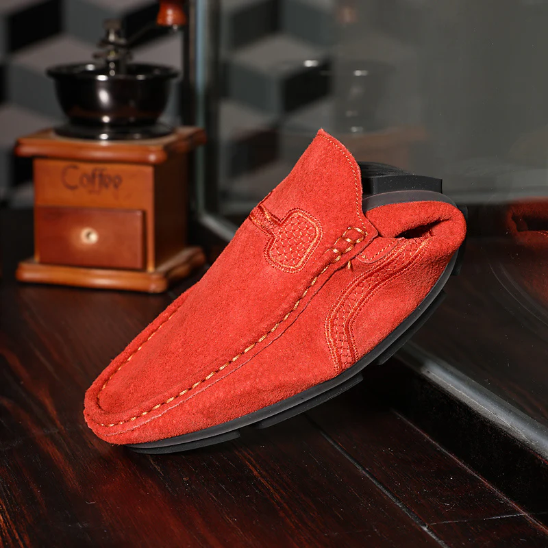Men's Casual Loafers, Upper, PU Lining, Rubber Sole, Fabric Insole, Round Toe Slip-On Shoes for All Seasons, Dressy Shoes - Image 67