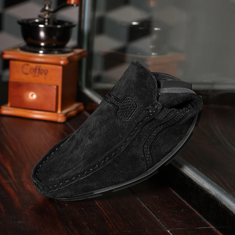 Men's Casual Loafers, Upper, PU Lining, Rubber Sole, Fabric Insole, Round Toe Slip-On Shoes for All Seasons, Dressy Shoes - Image 94