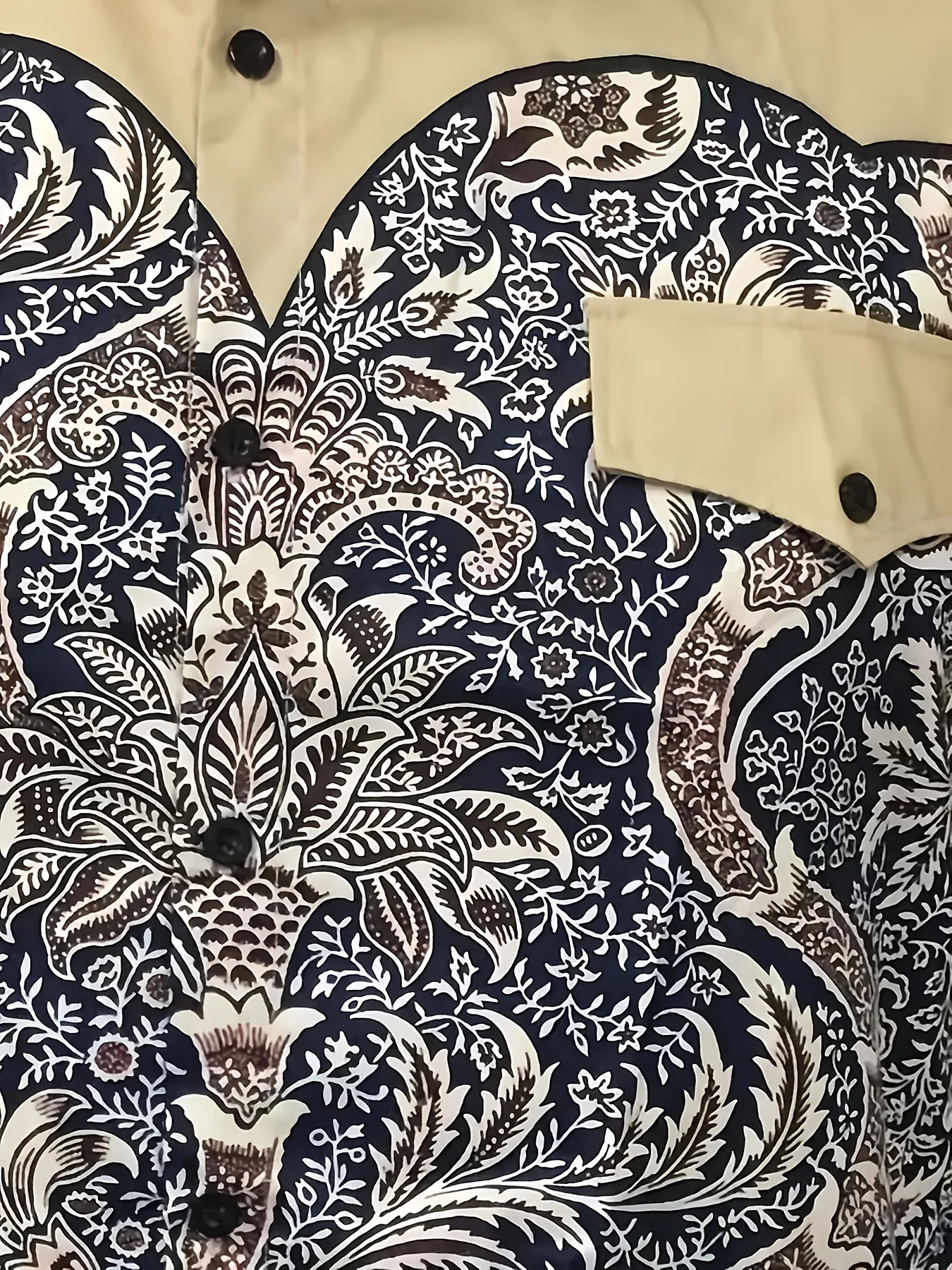 Men'S Casual Shirt, Geometric Pattern Print - Casual Buttons Long Sleeve Casual Party, Daily Festival, Four Seasons, Lapel Long Sleeve Outdoor Shirt, Comfortable Men'S Spring and Autumn Shirt, Fashion Top - Image 4