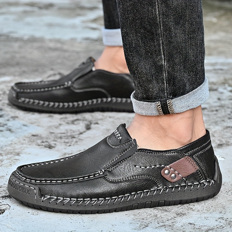 Men'S Casual Shoes Breathable Loafers Lightweight Men Driving Shoes Slip On Fashion Boat Shoes Outdoor Non-Slip Comfort - Image 2