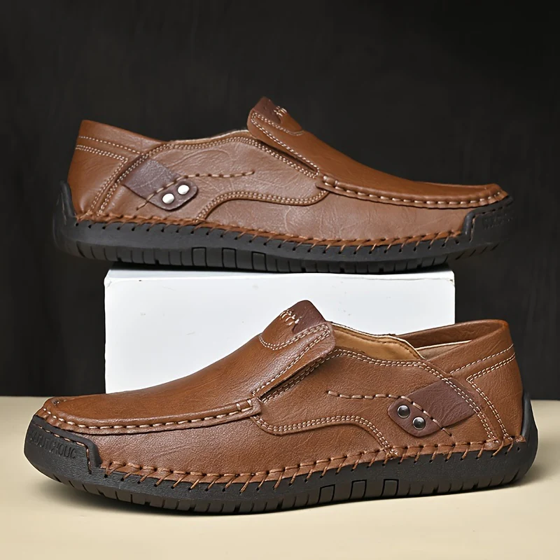 Men'S Casual Shoes Breathable Loafers Lightweight Men Driving Shoes Slip On Fashion Boat Shoes Outdoor Non-Slip Comfort - Image 4