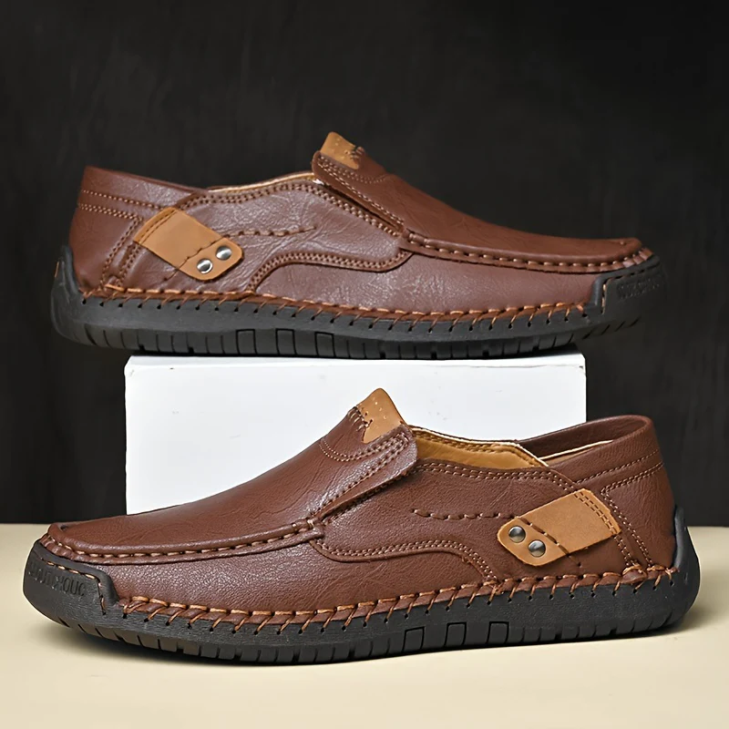Men'S Casual Shoes Breathable Loafers Lightweight Men Driving Shoes Slip On Fashion Boat Shoes Outdoor Non-Slip Comfort - Image 5
