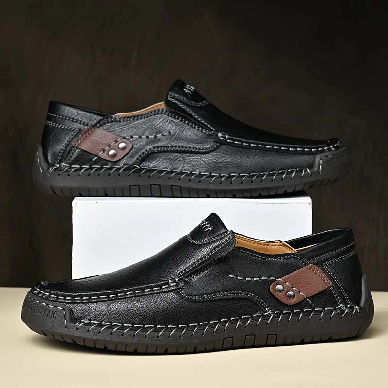 Men'S Casual Shoes Breathable Loafers Lightweight Men Driving Shoes Slip On Fashion Boat Shoes Outdoor Non-Slip Comfort - Image 6
