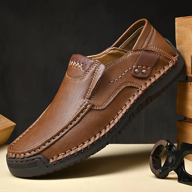 Men'S Casual Shoes Breathable Loafers Lightweight Men Driving Shoes Slip On Fashion Boat Shoes Outdoor Non-Slip Comfort - Image 8