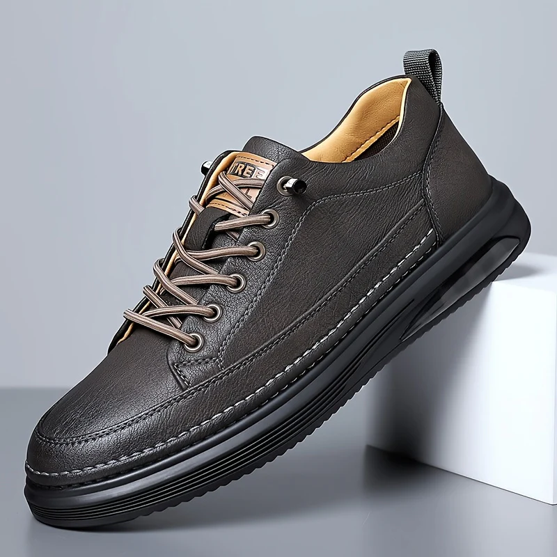 Men's Casual Shoes, Suitable for Wearing In All Four Seasons, with A Lace Up Design, Rubber Sole, And Trendy Men's Shoes - Image 5