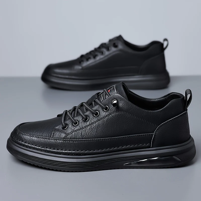 Men's Casual Shoes, Suitable for Wearing In All Four Seasons, with A Lace Up Design, Rubber Sole, And Trendy Men's Shoes - Image 7