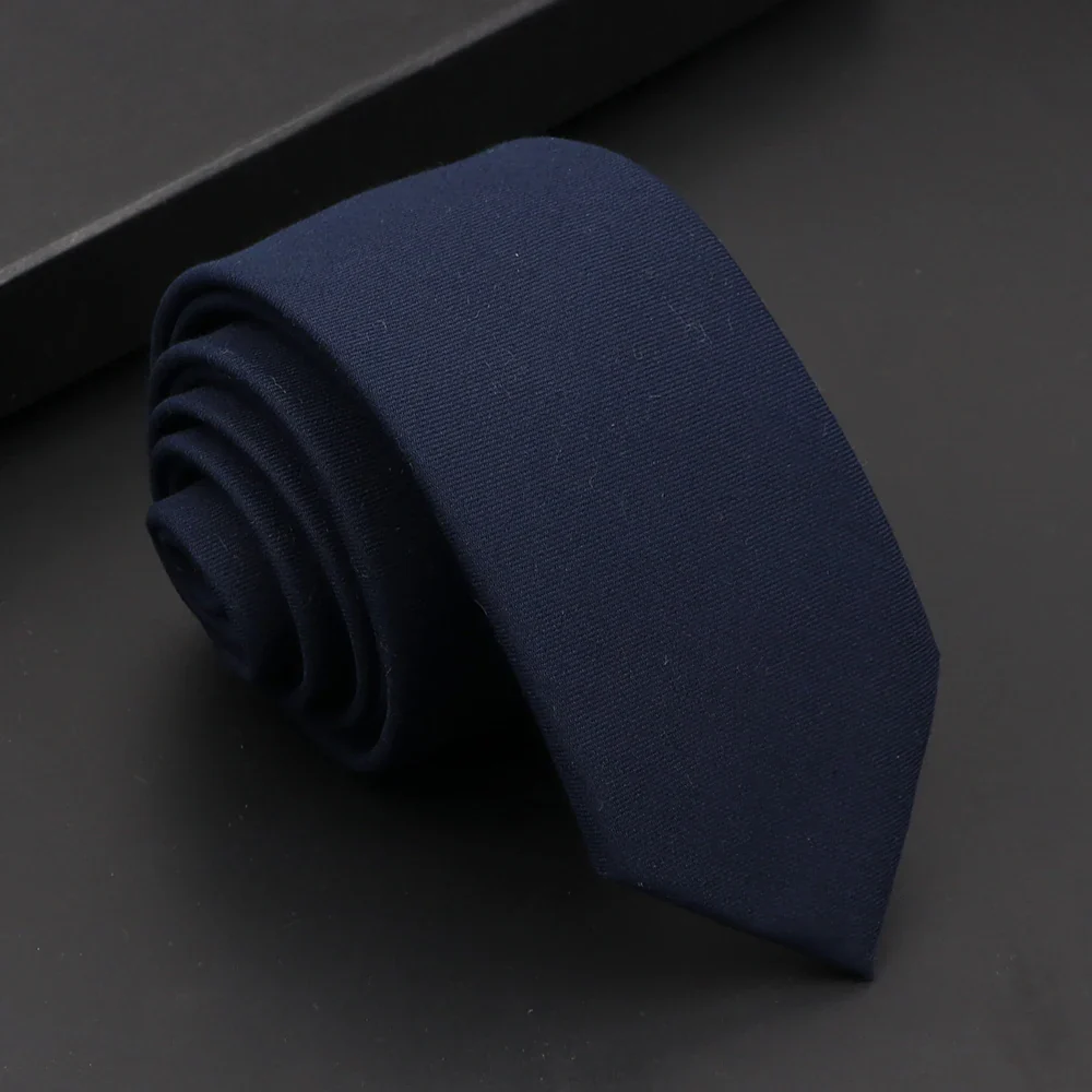 Mens Classic Cotton Ties High Quality Handmade Skinny 6CM Neck Tie Plaid Solid Color Striped Narrow Business Shirt Accessories - Image 49