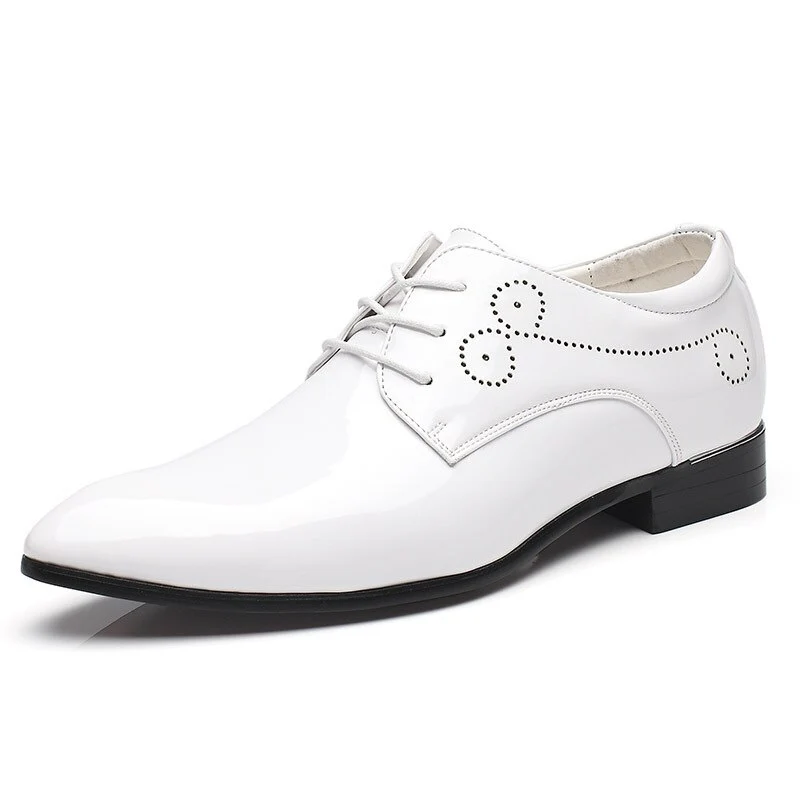 Men's Classic Retro Brogue Shoes Leather Mens Lace-Up Dress Business Office Shoes Men Party Wedding Oxfords Sizes 38-48 - Image 10