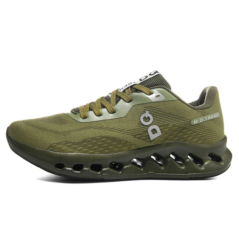 Men's Cushioned Running Shoes Energy Return Breathable Knit Arch Support Shock Absorption Marathon Women Casual Sneakers - Image 9