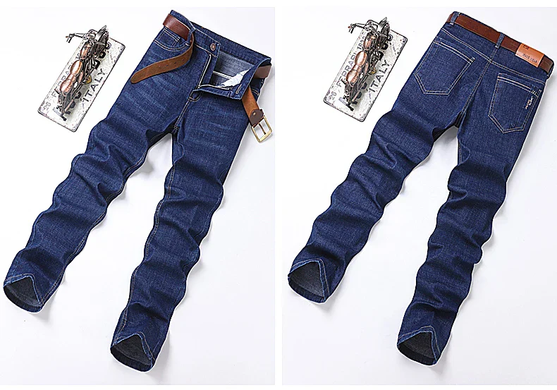 Men's Denim Jeans Thin Summer Straight Business Soft Fashion New High Quality Pants New Arrivals Dropship OL Work Trousers - Image 17
