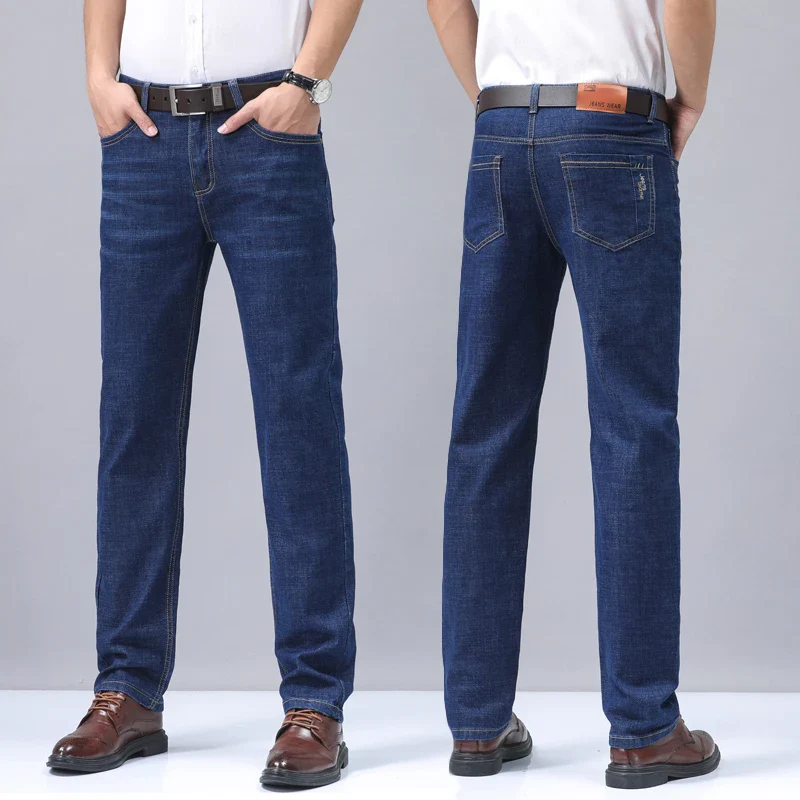 Men's Denim Jeans Thin Summer Straight Business Soft Fashion New High Quality Pants New Arrivals Dropship OL Work Trousers - Image 21