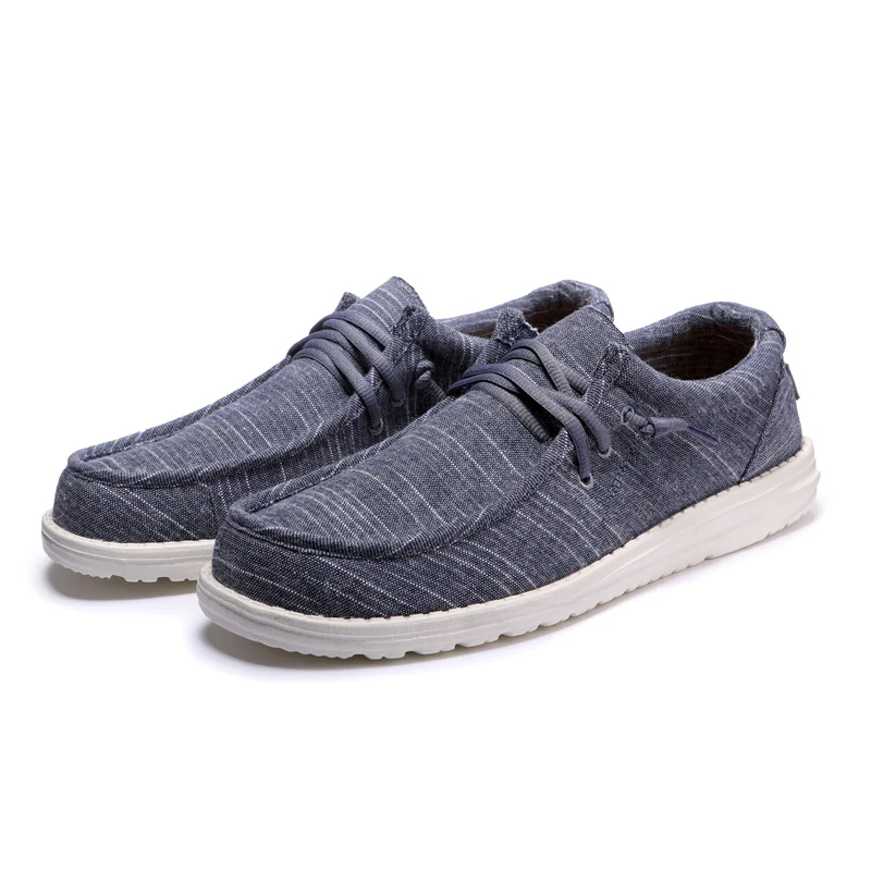 Mens Denim Loafers - Ultra-Breathable, Super Casual Slip-On Shoes for Walking, Comfortable Sneakers for Daily Wear and Outdoor Activities - Image 26
