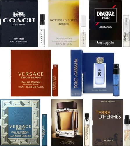 Men's Designer Fragrance Sampler (8 count) - Image 2