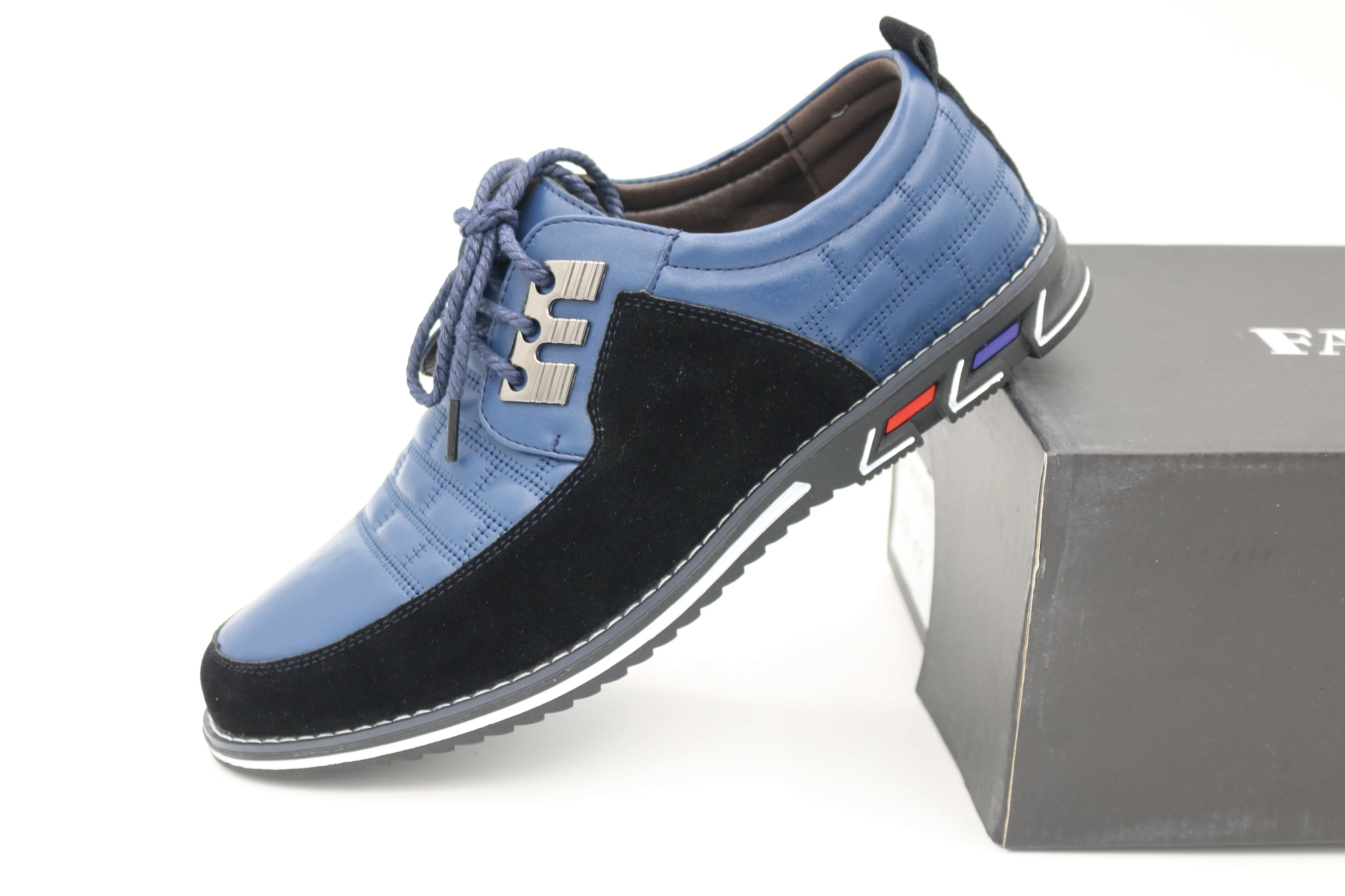 Mens designer shoes Big Size 38-48 Oxfords Leather Men Shoes Fashion Casual Slip On Formal Business Wedding Dress Shoes - Image 4