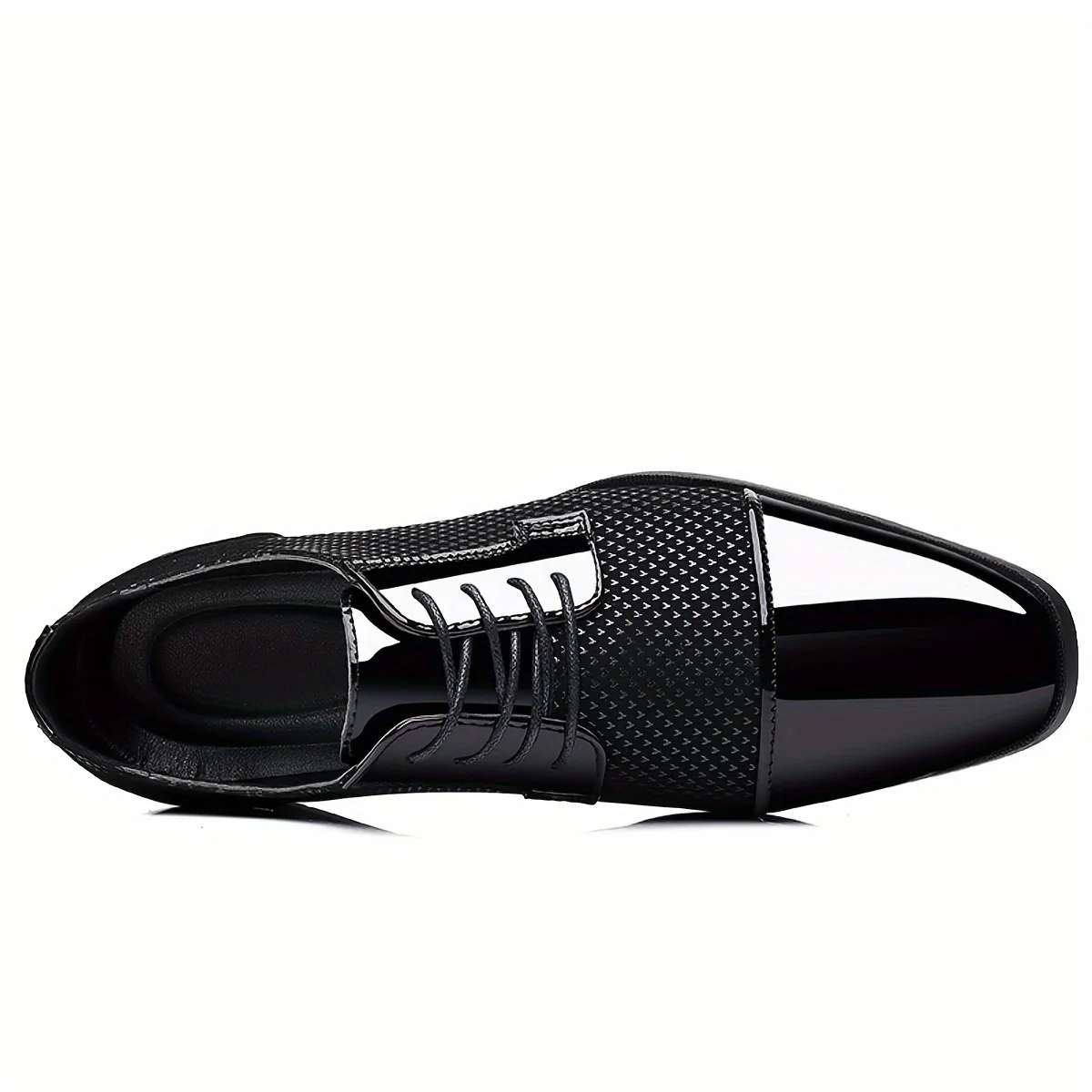 Men'S Dress Shoes Classic Lace-Up Formal Oxfords Modern Tuxedo Business Casual Scale Pattern Comfort Formal Shoes for Men Father'S Day Gift - Image 5