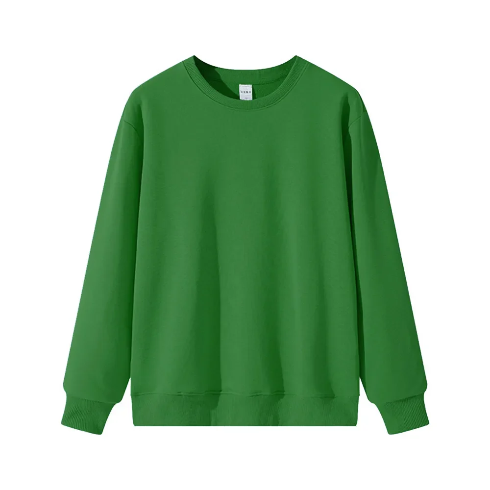 Mens Harajuku Sweatshirts Men's Autumn Pullovers Korean Solid Color Men Casual Hoodie O Neck Basic Tops Hip Hop Streetwear - Image 11