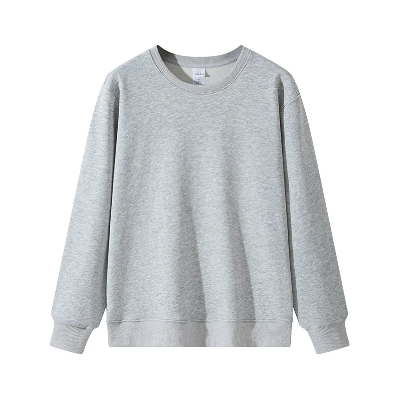 Mens Harajuku Sweatshirts Men's Autumn Pullovers Korean Solid Color Men Casual Hoodie O Neck Basic Tops Hip Hop Streetwear - Image 9