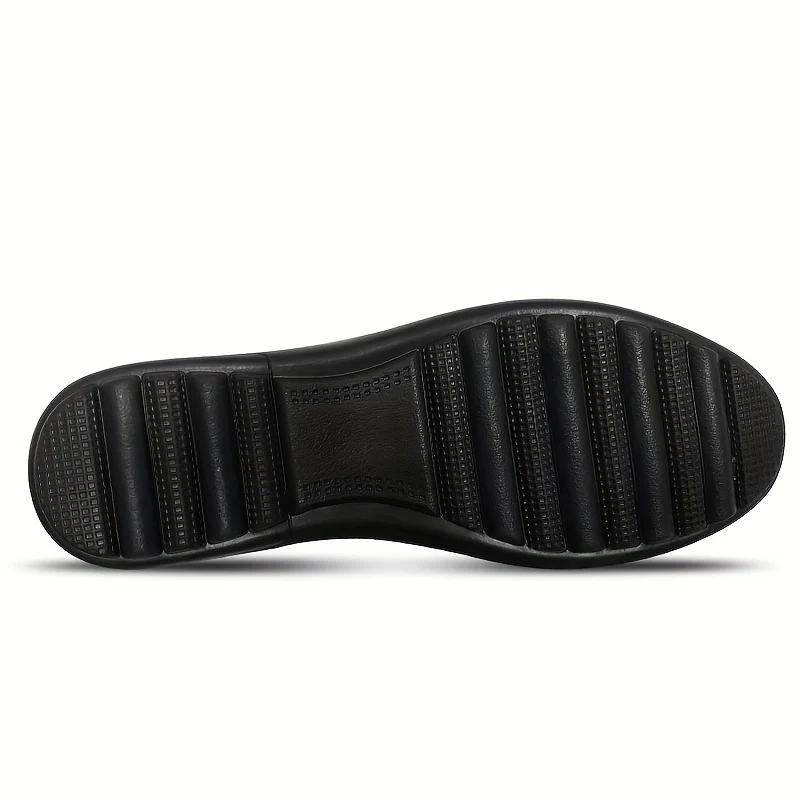Men's Moc Toe Loafer Shoes, Driving Shoes, Comfy Non-slip Slip On Shoes, Men's Footwear, Spring And Summer - Image 3