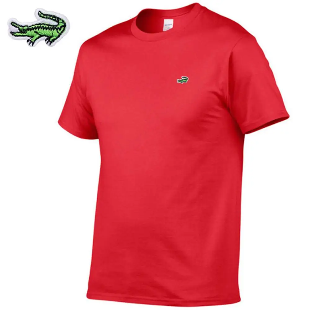 Mens New Pure Cotton Brand T-shirt Mens O-Neck T-shirt Mens Casual Top - Image 14