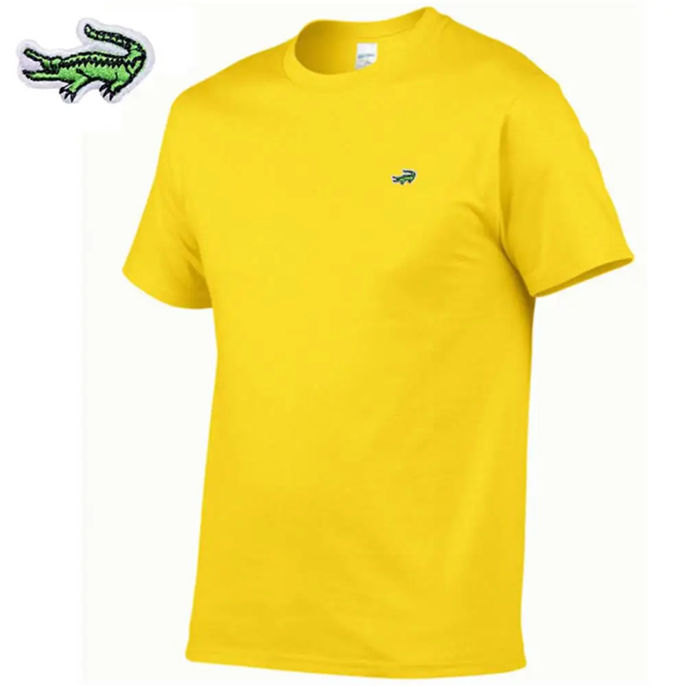 Mens New Pure Cotton Brand T-shirt Mens O-Neck T-shirt Mens Casual Top - Image 16