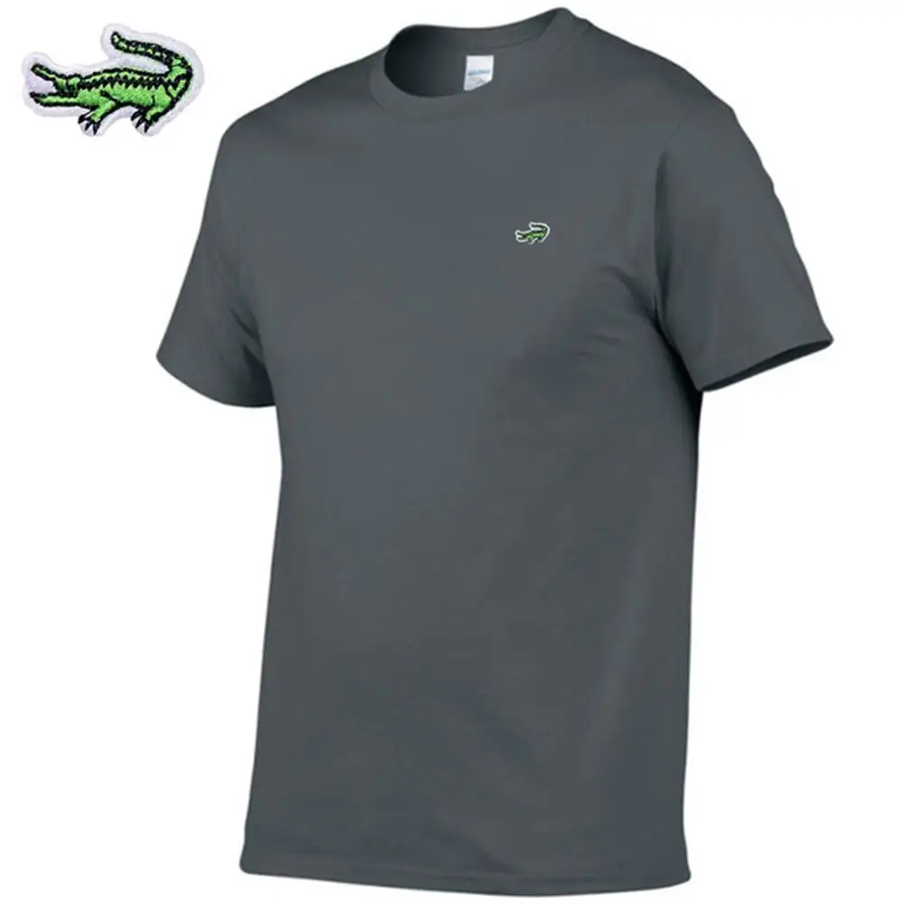 Mens New Pure Cotton Brand T-shirt Mens O-Neck T-shirt Mens Casual Top - Image 6