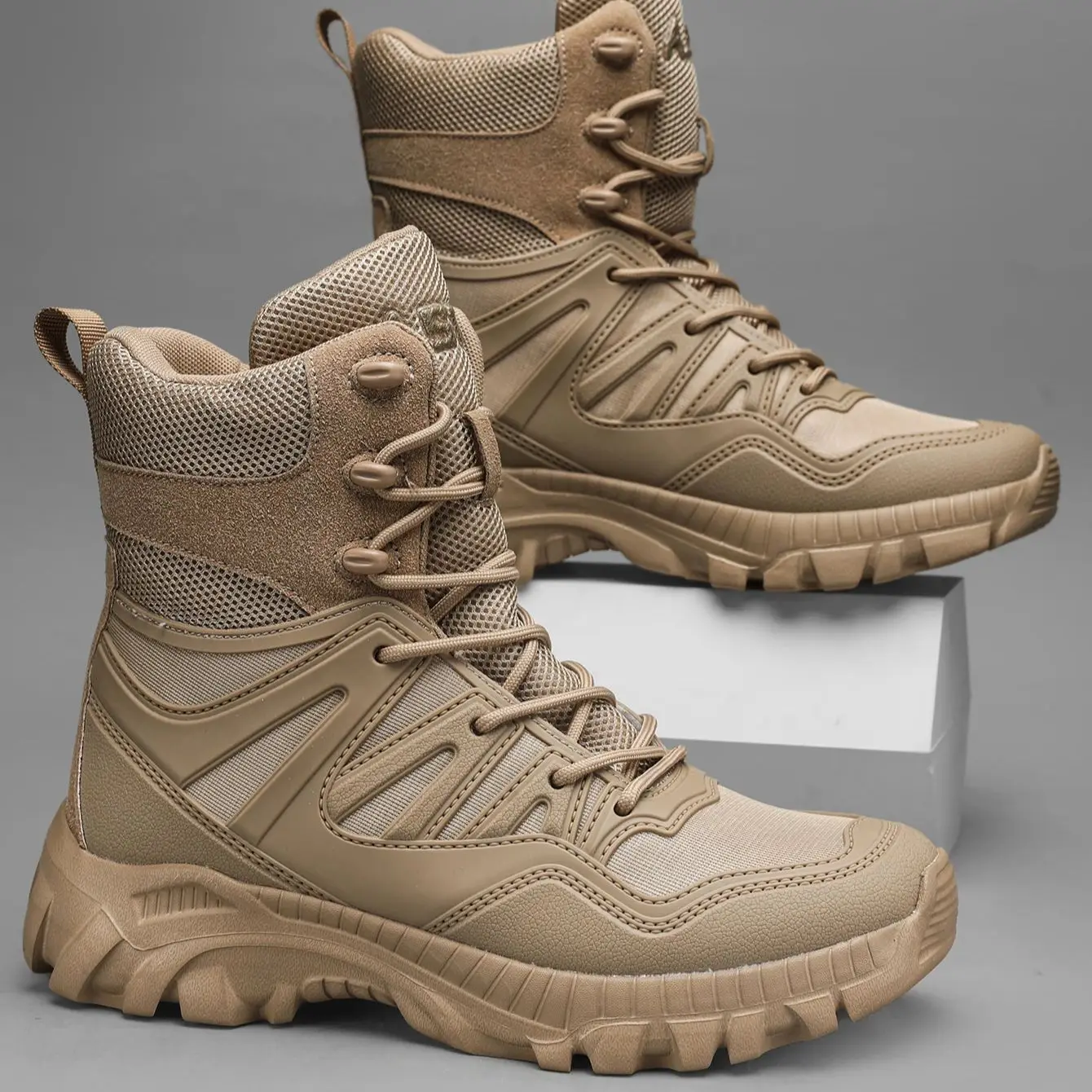 Men's Outdoor Casual and Comfortable Hiking Boots, Hiking Shoes - Image 8