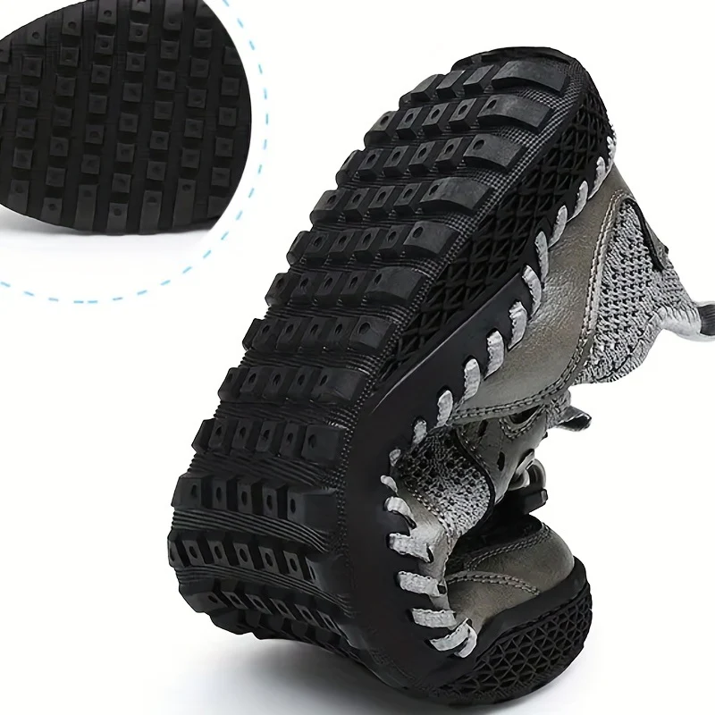 Men's Sandals, Casual Non Slip Shoes, Slip-on Shoes With Adjustable Shoelaces For Outdoor Beach, Spring And Summer - Image 3