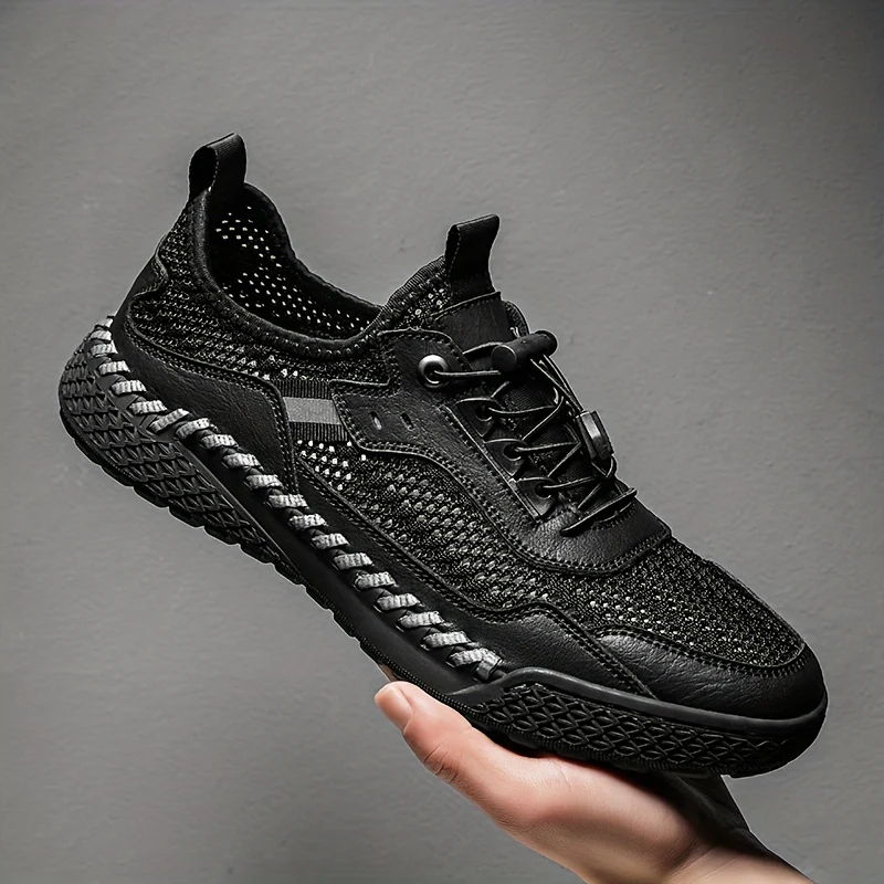 Men's Sandals, Casual Non Slip Shoes, Slip-on Shoes With Adjustable Shoelaces For Outdoor Beach, Spring And Summer - Image 5