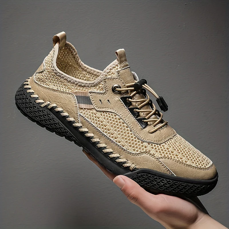 Men's Sandals, Casual Non Slip Shoes, Slip-on Shoes With Adjustable Shoelaces For Outdoor Beach, Spring And Summer - Image 8
