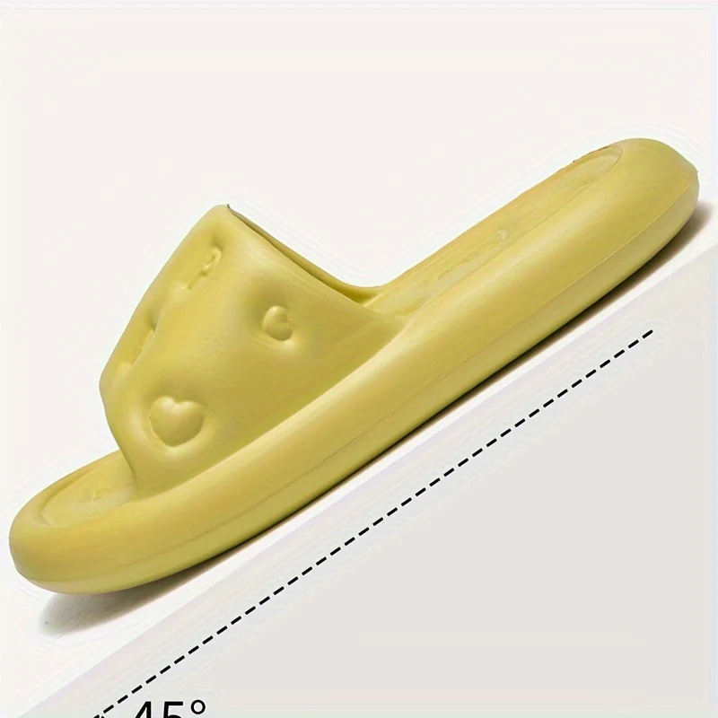 Men's Trendy Letter Print Open Toe Breathable Slippers, Comfy Non Slip Casual Soft Sole EVA Slides, Men's Footwear - Image 6