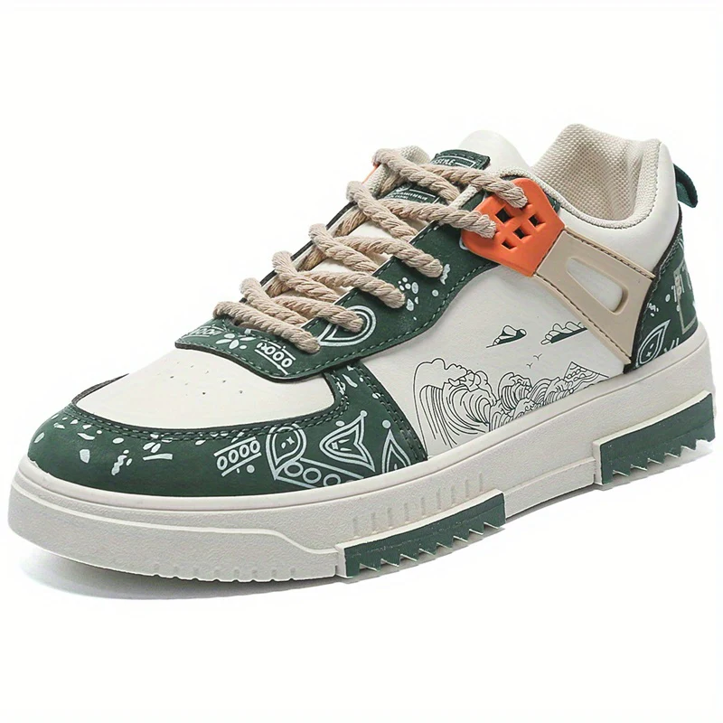 Men's Trendy Skate Shoes, Non-Slip Sneakers, Men's Footwear - Image 24