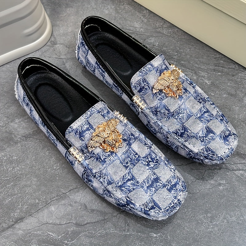 Men's Trendy Solid Color Slip On Bit Loafer Shoes, Comfy Non Slip Casual Durable Rubber Sole Lightweight Walking Shoes, Men's Footwear - Image 6