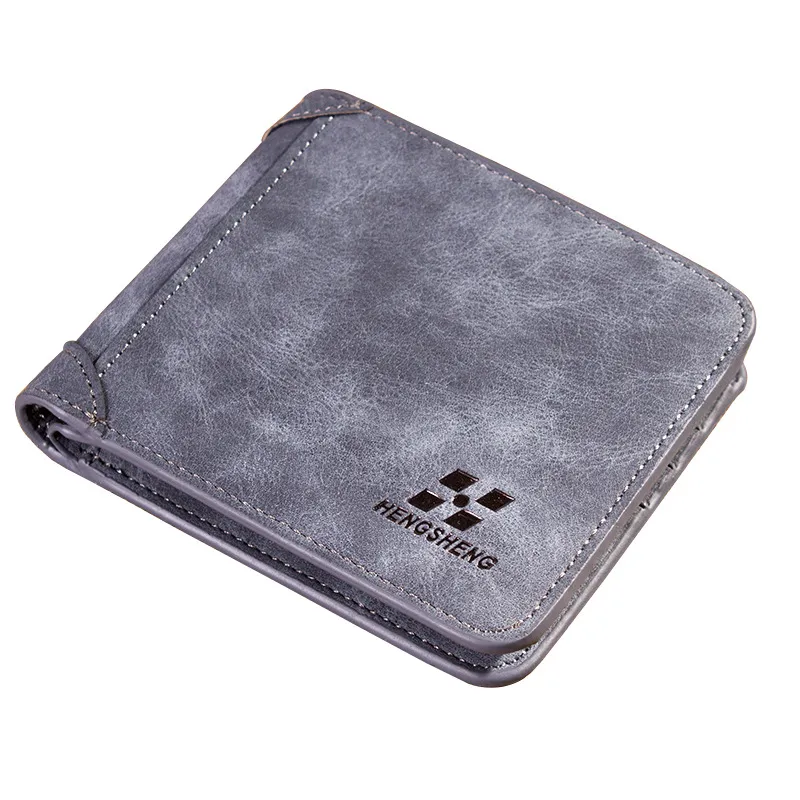Men's Wallet Leather Billfold Slim Hipster Cowhide Credit Card/ID Holders Inserts Coin Purses Luxury Business Foldable Wallet - Image 7