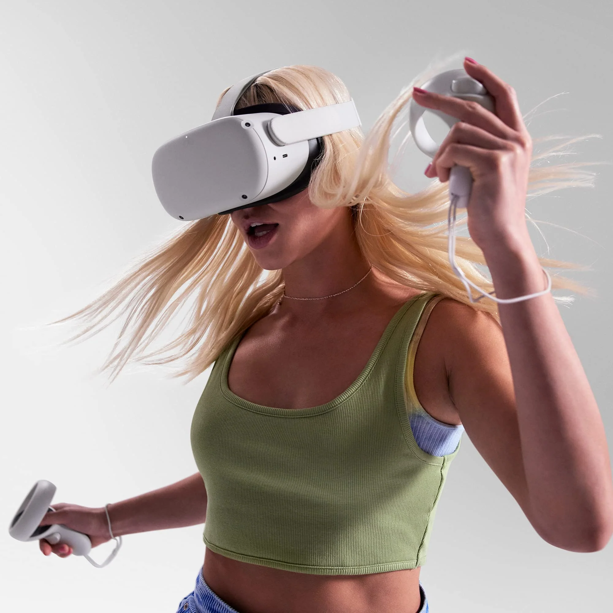 Meta Quest 2 - Advanced All-In-One Virtual Reality Headset - 128 GB (Refurbished) - Image 5