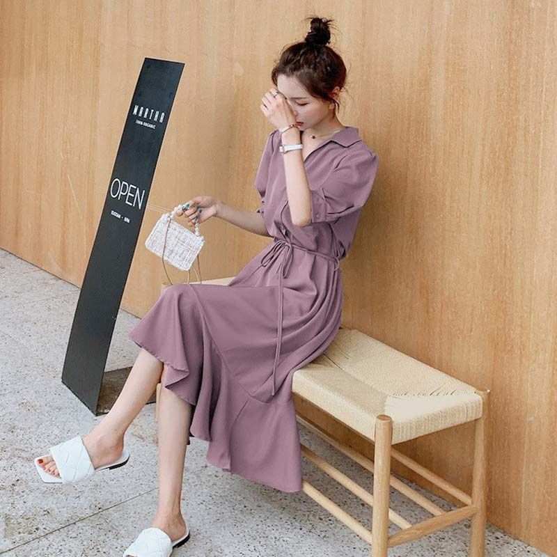 Midi Length Dresses New in Woman Evening Party Dress for Women 2023 Urban Harajuku Korean Style Clothes Summer Women's Clothing