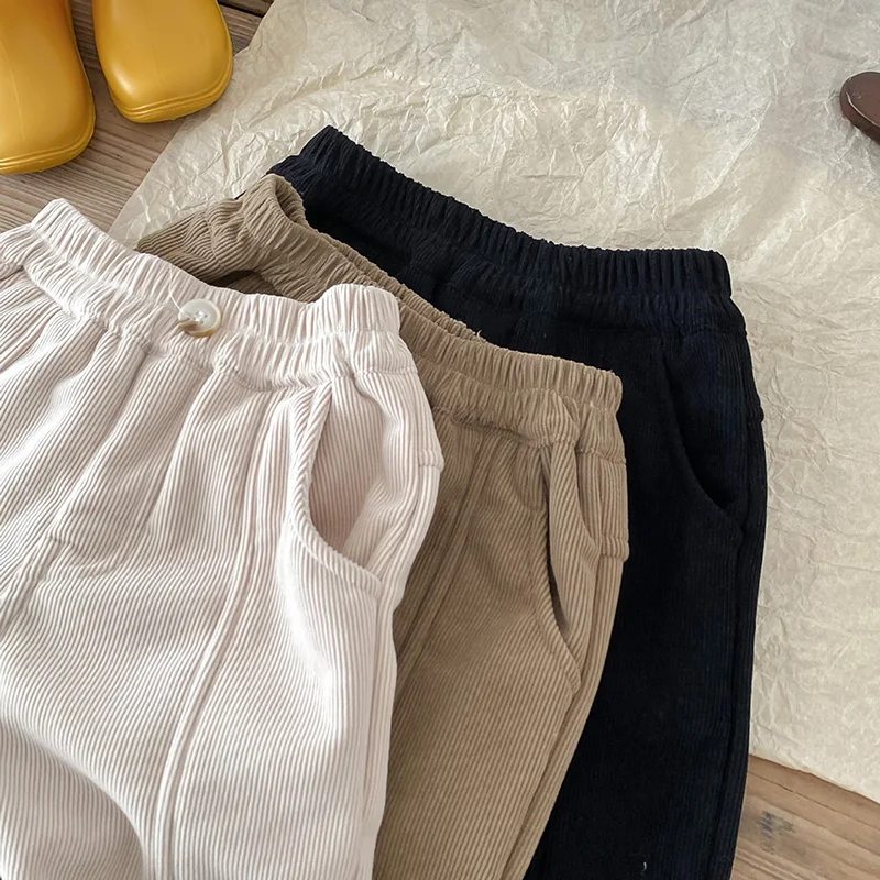 MILANCEL 2024 Spring Autumn Solid Kids Boys Straight Pants Fashion Children Clothing Trousers Brief Jeans for 1-6 Years - Image 18