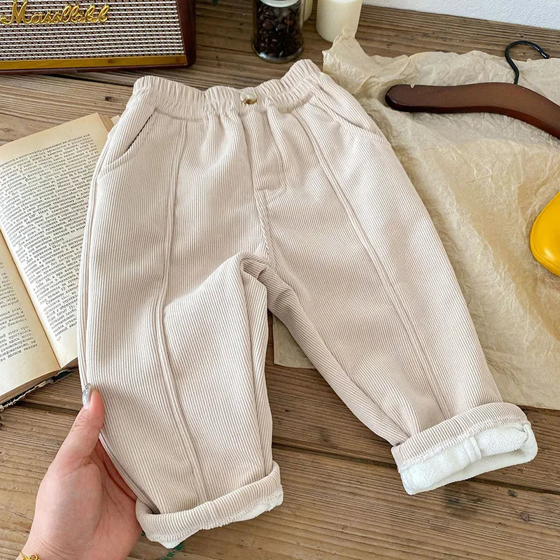 MILANCEL 2024 Spring Autumn Solid Kids Boys Straight Pants Fashion Children Clothing Trousers Brief Jeans for 1-6 Years - Image 28