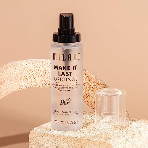 Milani Make It Last Original - Natural Finish 3-in-1 Setting Spray and Primer- Prime + Correct + Set Makeup Finishing Spray - Long Lasting Makeup Primer and Spray (2.03 Fl. Oz.) - Image 3