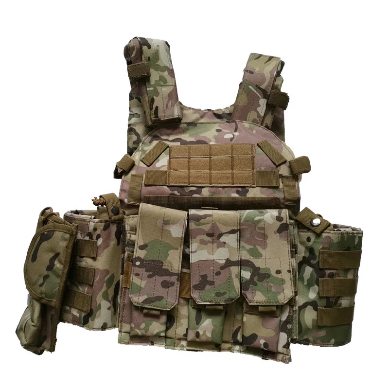 Military Tactical Airsoft Vest Paintball FG Multicam Camouflage Hunting Vest Assault Shooting Vests Outdoor Clothes Molle Gear - Image 4