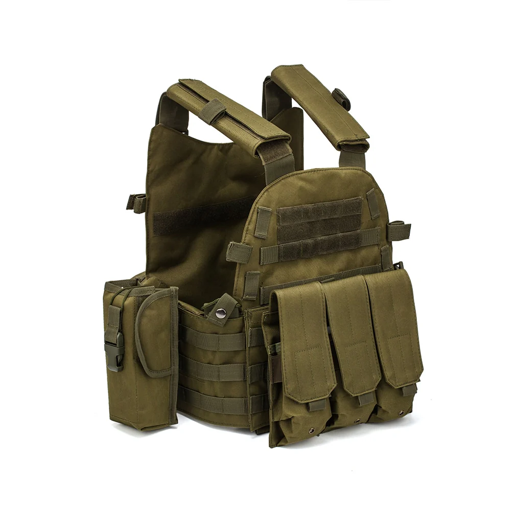 Military Tactical Airsoft Vest Paintball FG Multicam Camouflage Hunting Vest Assault Shooting Vests Outdoor Clothes Molle Gear - Image 9