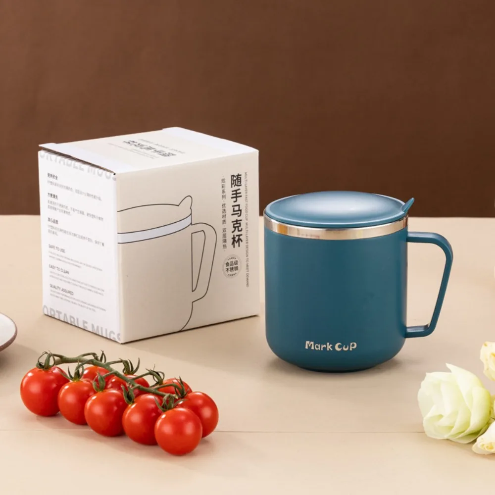 Milk Coffee Cup Stainless Steel Double Wall Thermal Insulated Water Cups and Mugs Metal Coffee Cup Mug - Image 9